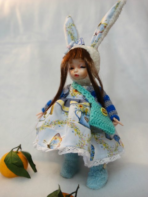 Тедди долл из сплюшки Литлфи (фото 10)