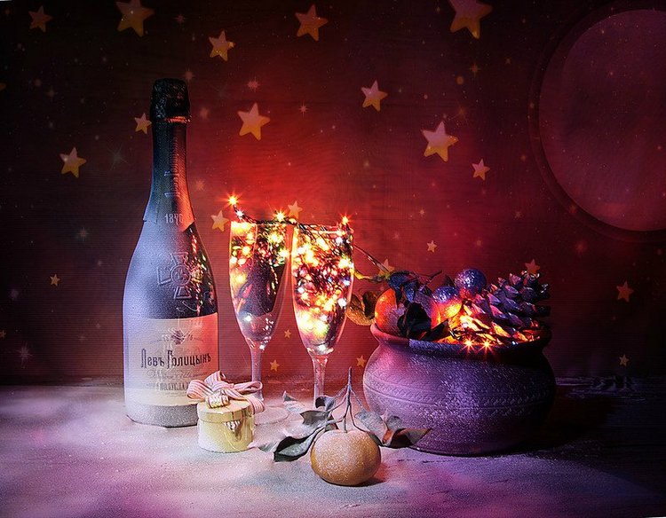 Чудесные новогодние натюрморты