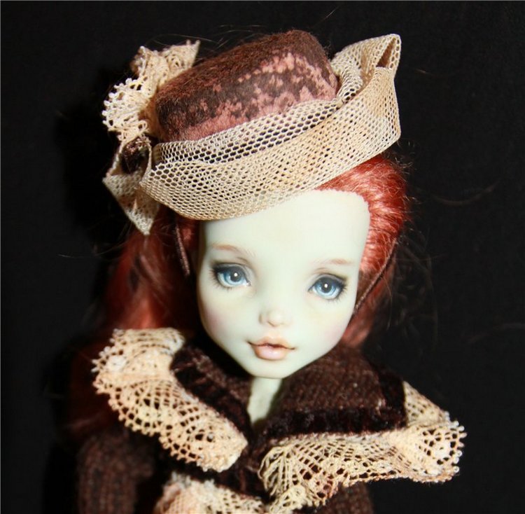 Ретро наряд для Монстры — Одежда и обувь для кукол своими руками: фото (фото 6)