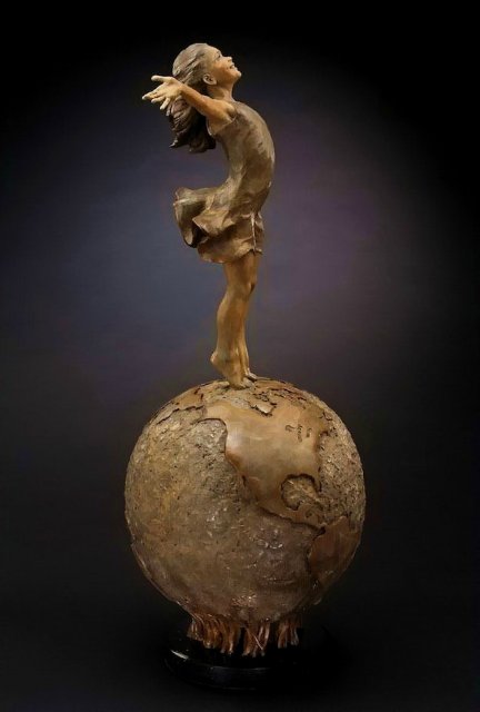 Детство в бронзе - скульптор Анджела Миа де ла Вега (фото 5)