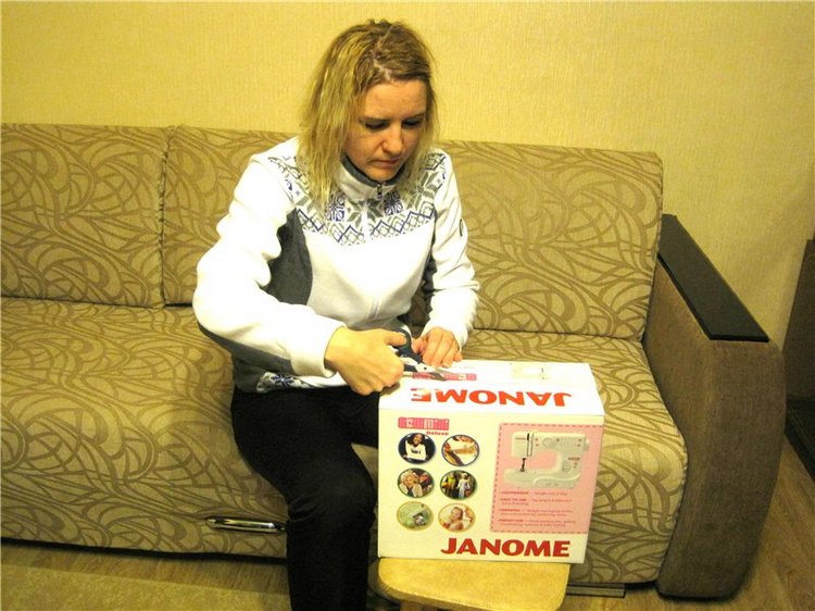 Наша новенькая. Швейная машинка janome (фото 9)