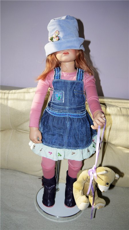 Рыженький лисёнок Лиззи Lizzie от Annette Himstedt