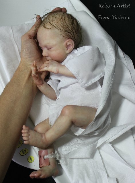 Кроха Мила. Куклы реборн Елены Ядриной (фото 10)