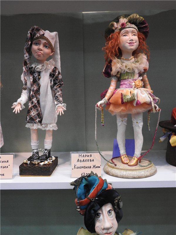 Экскурсия в страну чудес… Авторская кукла. Москва, Тишинка 2016