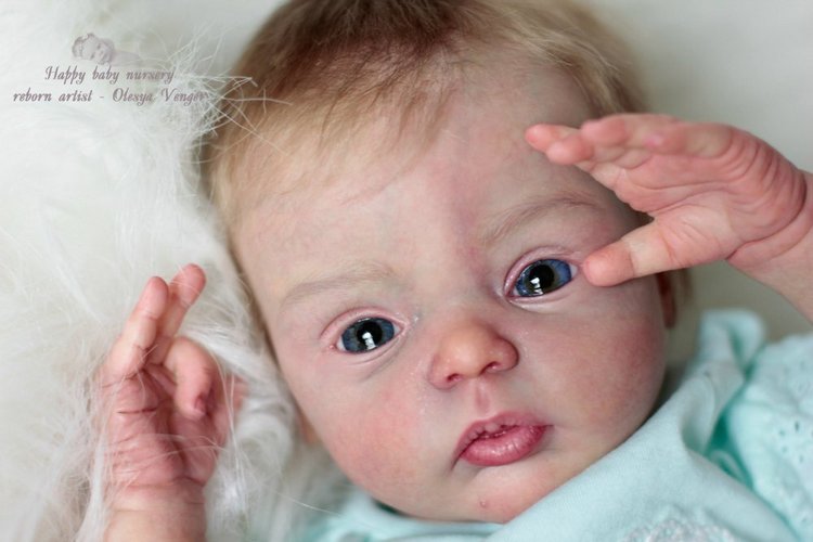 Мой ангел, моя нежность, моя Амелия. Кукла реборн Олеси Венгер (фото 3)