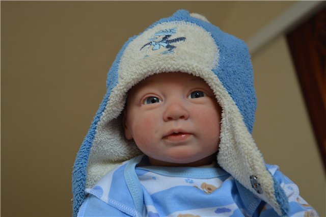 Малыш реборн с ямочкой — Куклы Реборн (Reborn): работы мастеров