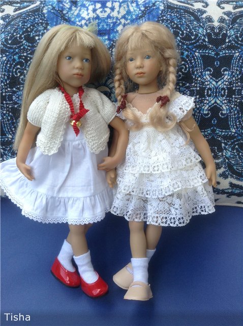 Мои малышки Химочки, куклы от A. Himstedt