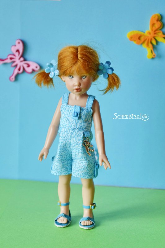 Летняя коллекция платьев для маленьких кукол