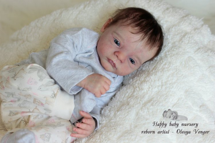 Моя Кирочка. Ненаглядная моя крошечка. Кукла реборн Олеси Венгер