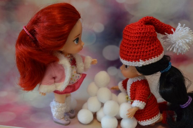 Мини дисней аниматорс - предновогоднее, зимнее настроение (фото 3)