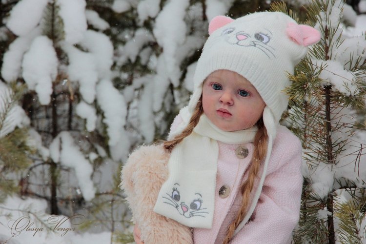 Любите ли вы Зиму так, как люблю ее я? Нэлли, кукла реборн Олеси Венгер (фото 6)