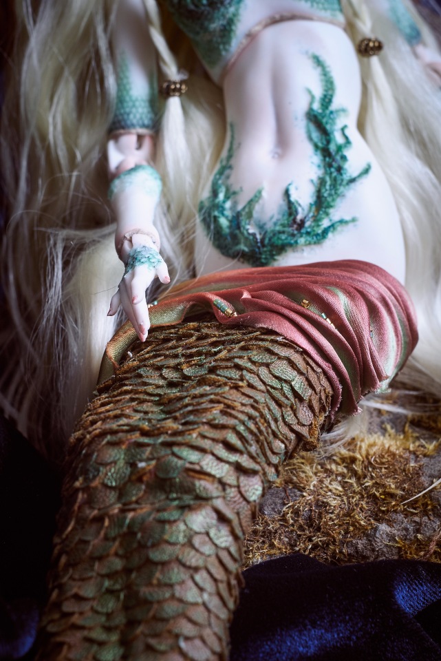 Коллекция шарнирных фарфоровых кукол "Золото Рейна". Искусство Куклы 2016 (фото 8)