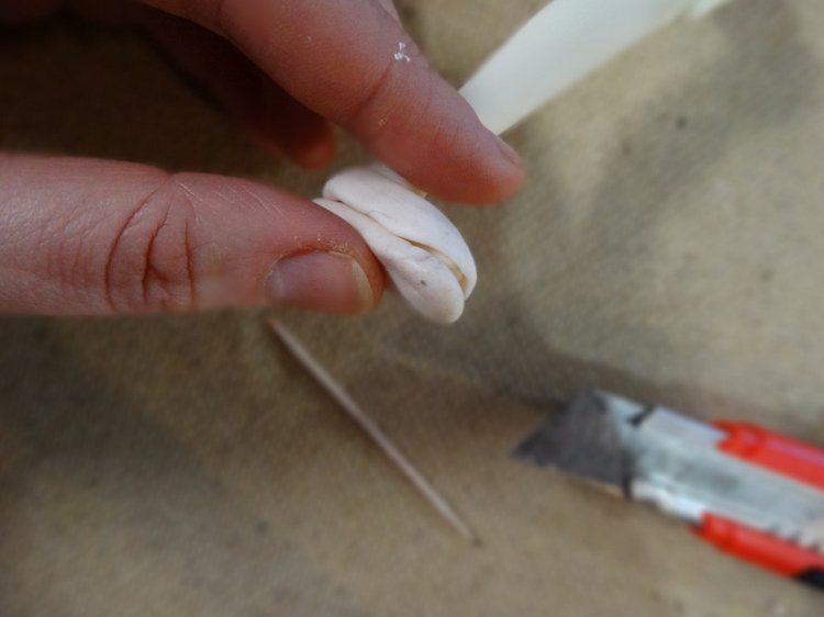 Туфельки из запекаемого пластика для кукол (фото 9)