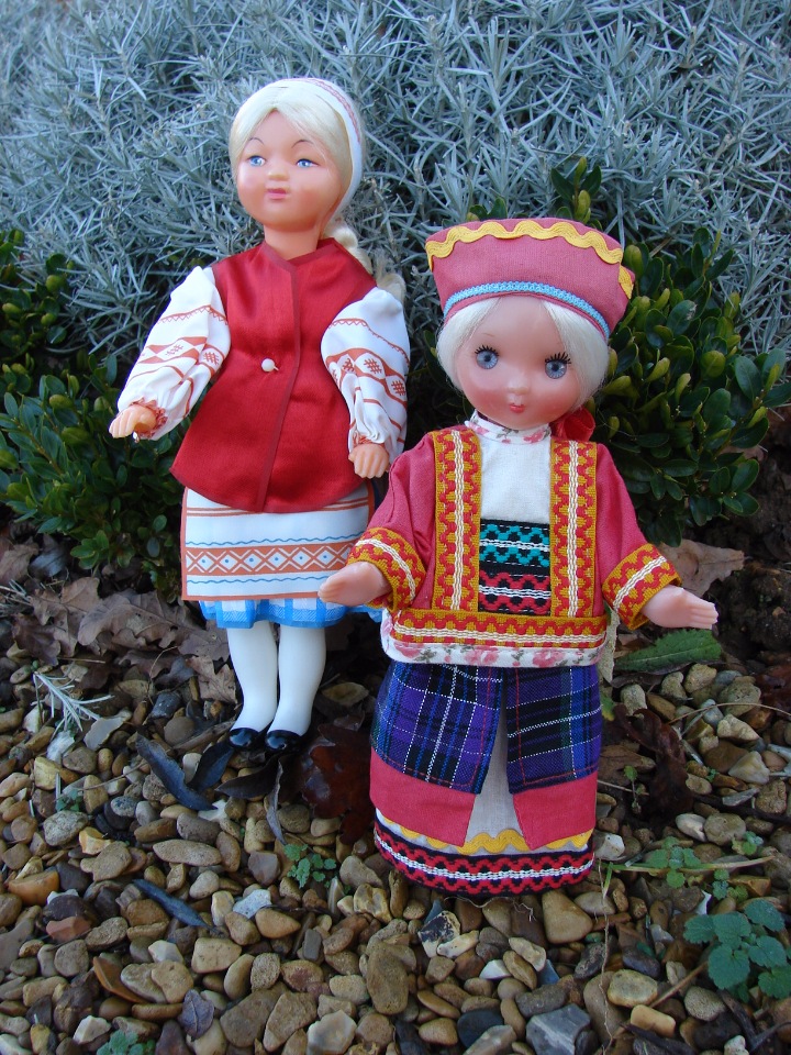 Куклы из далекого СССР .Московская фабрика сувенирных и подарочных игрушек
