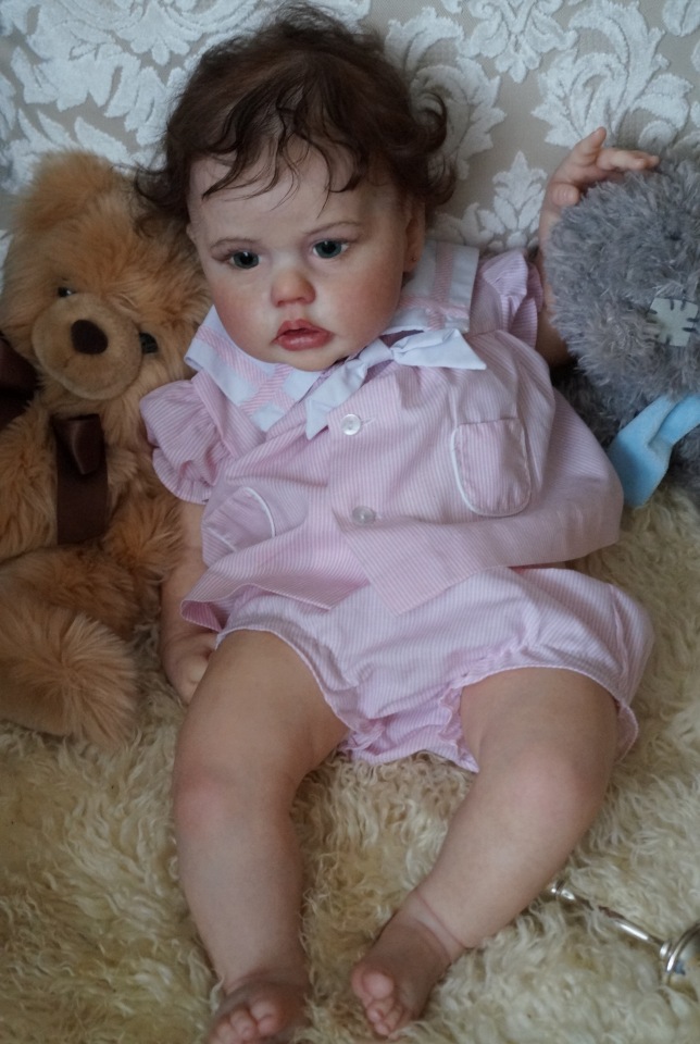 Я назвала ее Scarlett. Кукла реборн Наталии Коноваловой (фото 9)