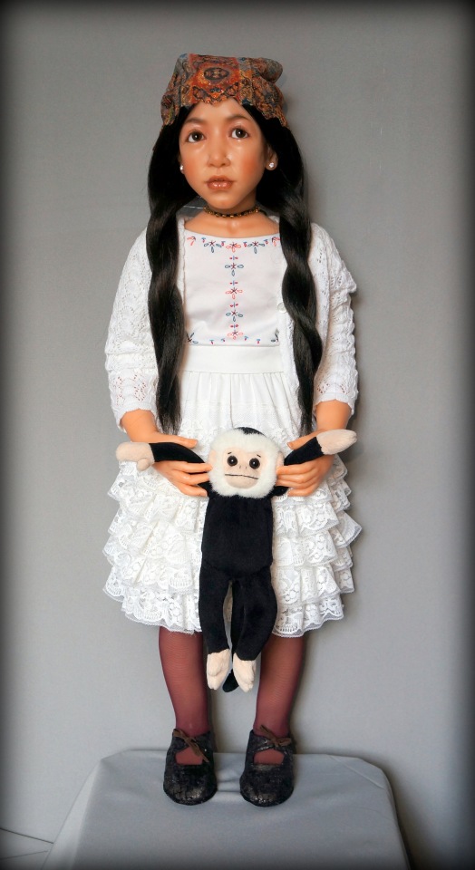ООАК кукла Светланы Гришко. Кармен (фото 4)