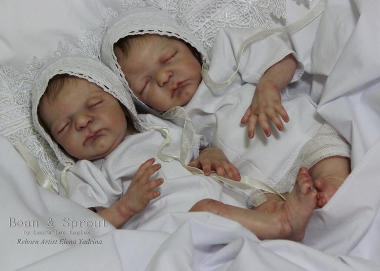 Малыши Bean & Sprout. Куклы реборн Елены Ядриной (фото 9)