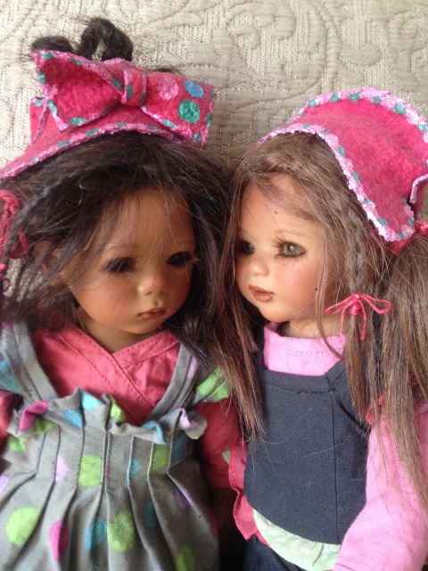 Клубные мини Химочки Reki и Leleti, коллекционные куклы A. Himstedt