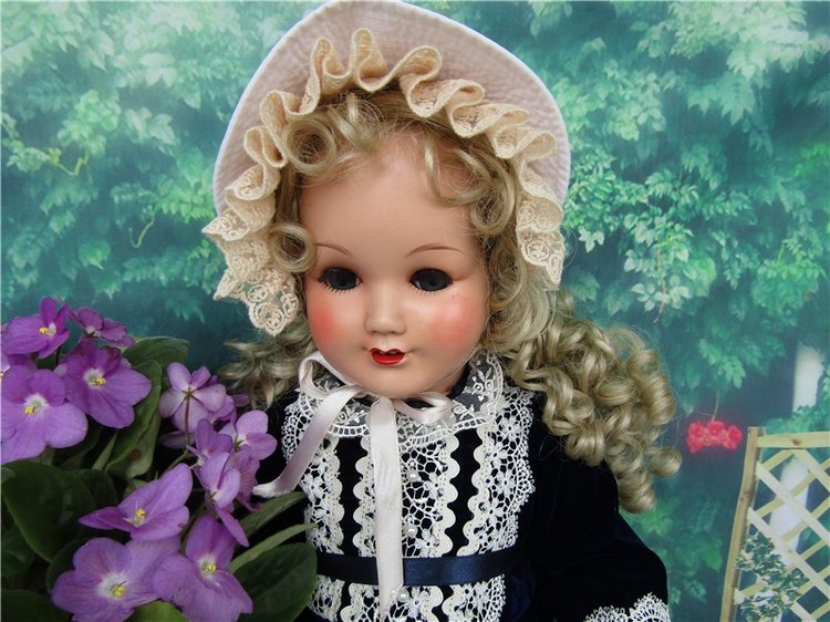 Чиста и прекрасна душа орхидеи. Антикварная кукла Арманд Марсель (фото 7)