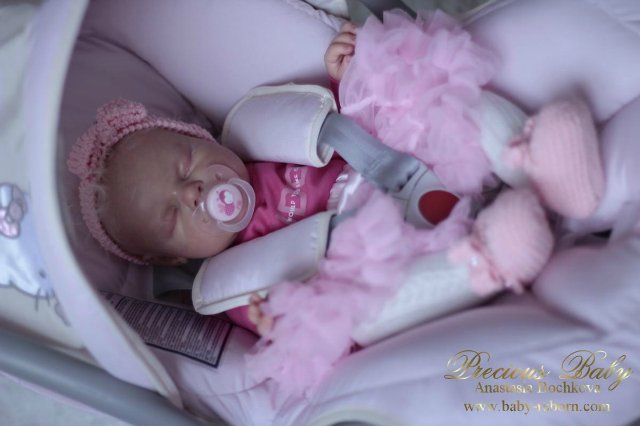 Маленькая снежинка! Кукла реборн Анастасии Бочковой