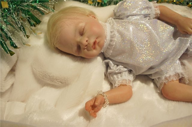 Мой первый возрождённый реборн - Кристалинка (фото 3)