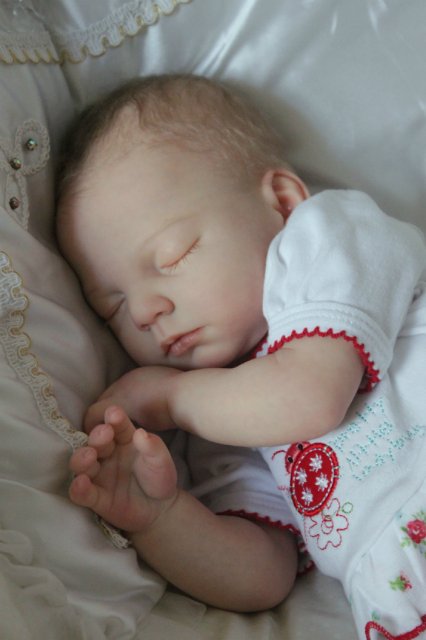 Весенний цветочек... Куколка реборн Виктории Вишни