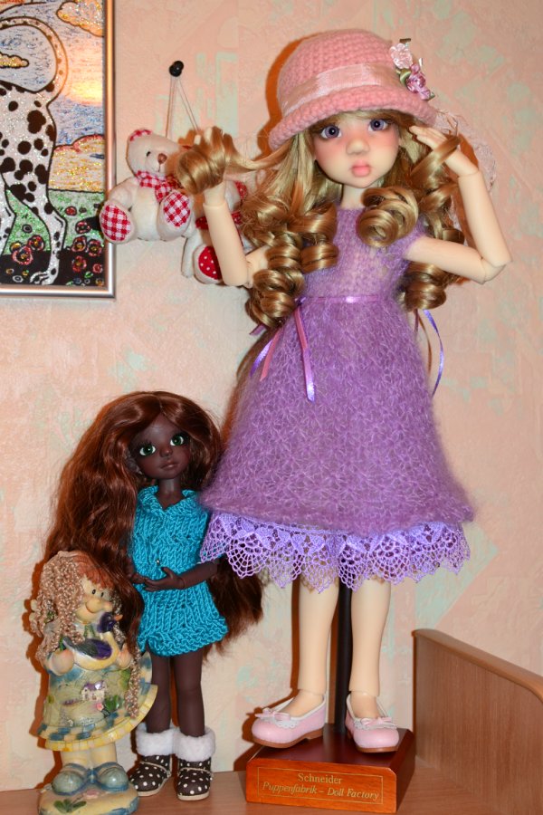 Мои первые куклы от Kaye Wiggs. Laryssa и Nutmeg (фото 6)