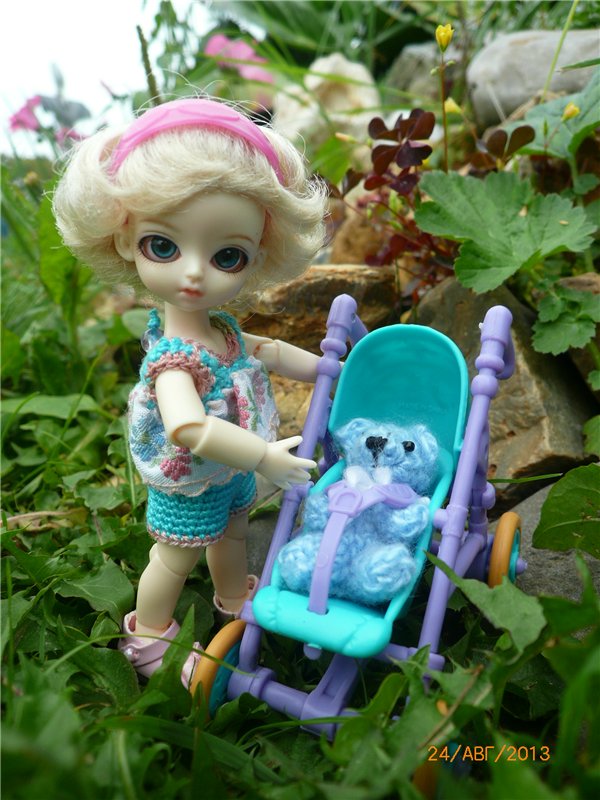 Летние забавы. БЖД куколка - Сосенка Пин