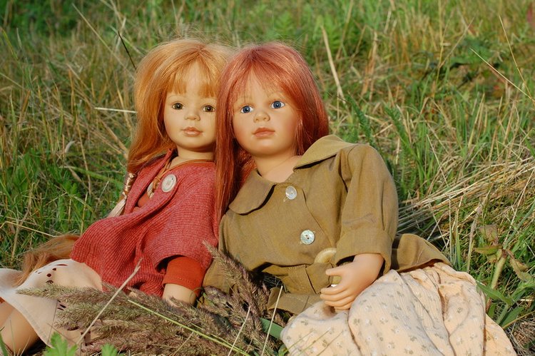 Куклы Bettina Feigenspan-Hirsch или большая прогулка (фото 10)