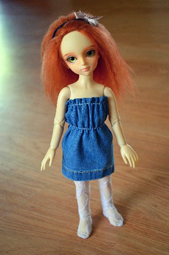 Мои первые сшитые творения. Fantasy doll: Charlotte (фото 6)