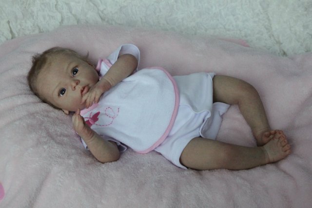 Ливиюшка 3. Куколка реборн Виктории Вишни (фото 7)