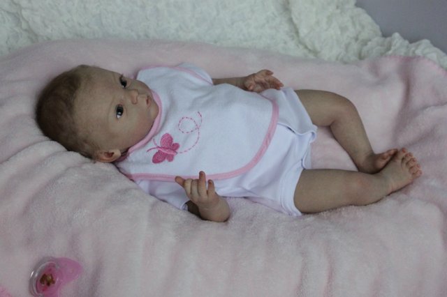 Ливиюшка 3. Куколка реборн Виктории Вишни (фото 3)