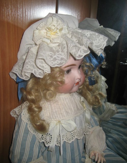 Новенькая антикварная кукла - Kammer & Reinhardt mold 192 (фото 9)