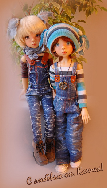 Джинсовый рай. Одежда для кукол БЖД (фото 4)