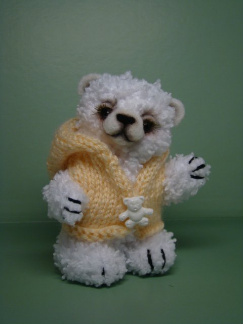 Мишка Снежка. Авторская игрушка своими руками Ольги Чернухо (фото 3)