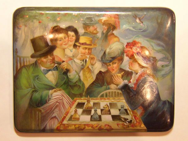 Усмотри тропинку в сказку или Здесь русский дух, здесь Русью пахнет. Федоскинская лаковая миниатюра