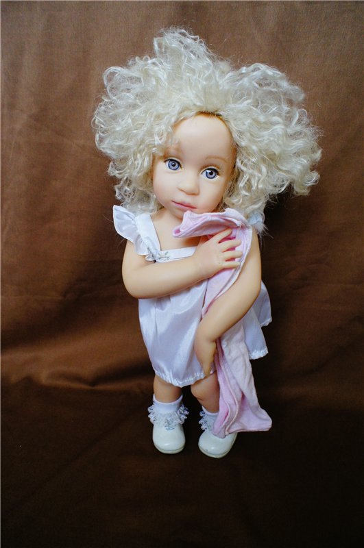 Коллекционная кукла "Малышка Ангел" от мастера Pamela Erff (из Резин, смола) (фото 7)