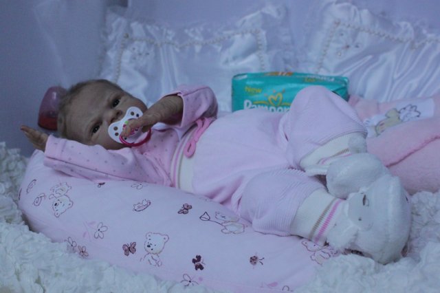 Детка Скарлет... Куколка реборн Виктории Вишни