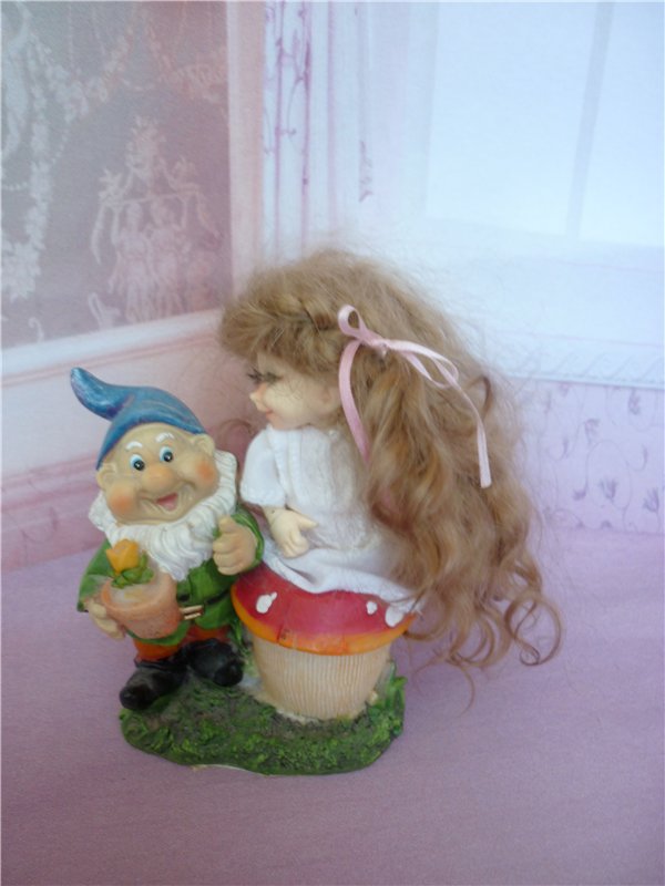 Парички для кукол BJD по авторской технологии Лидии Снуль