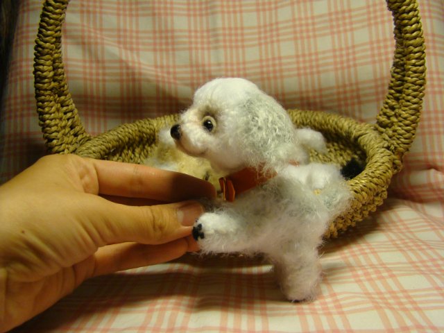 А у нас щенков корзинка! Авторские игрушки своими руками Ольги Чернухо