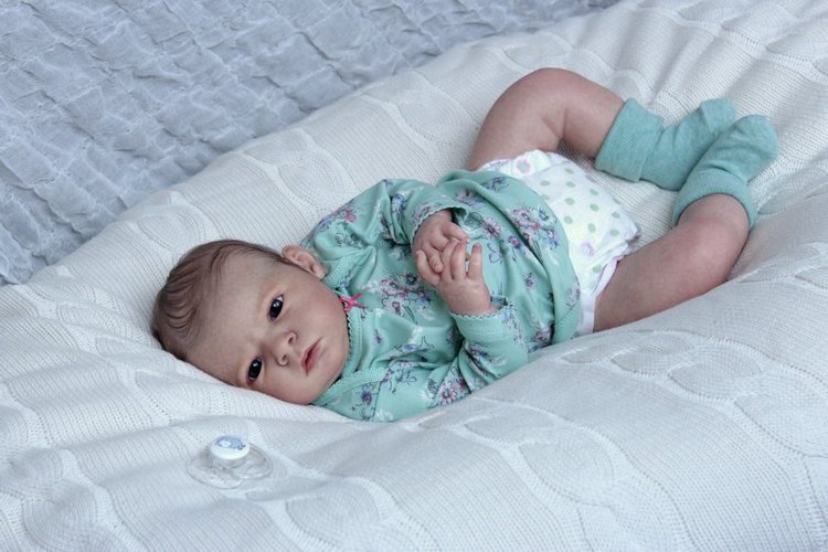 Малышка Сабрина. Кукла реборн Светланы Малашенко (фото 3)