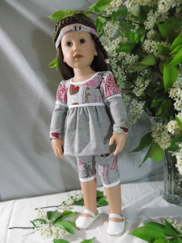 Трикотаж бывает разным. Наряды для кукол Готц (фото 9)