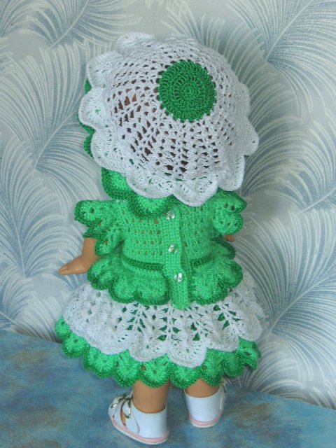 Новая коллекция летних вязаных нарядов для фейсинок, готциков, паолок под названием "Ромашки"