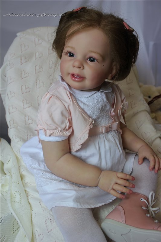 Поделись улыбкою своей.Стефания,кукла реборн Анастасии Гангало