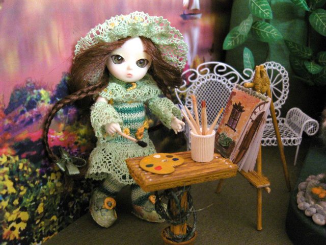 Улыбнись пожалуйста! (ООАК куклы Ai) (фото 4)