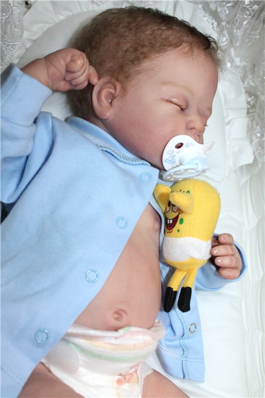 Сплюшечка Пенни. Кукла-реборн Елены Иваховой (фото 6)