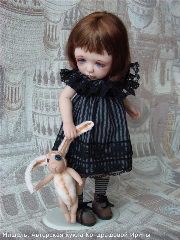 Эх, была - не была! Мишель. Авторская кукла Кондрашовой Ирины (фото 4)