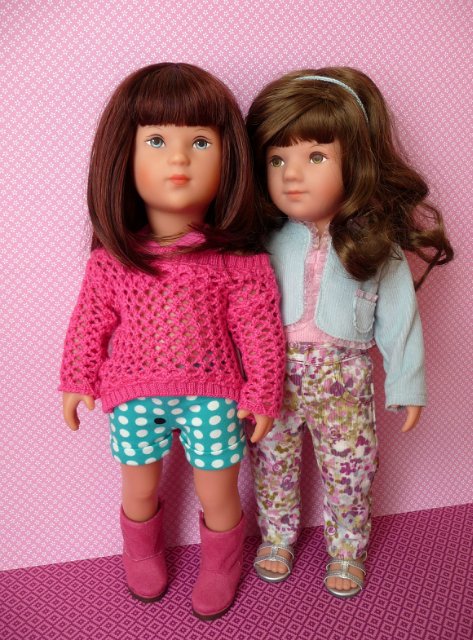 Игровые куклы К.Крузе Helena, Laura, Kiki, Julie и Мари Крузе (фото 10)