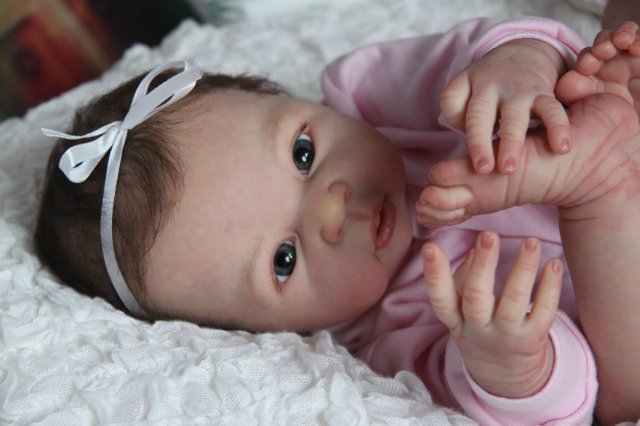 Малышка Кармен. Куколка реборн Виктории Вишни