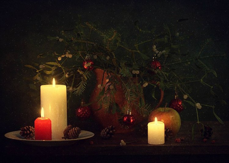 Чудесные новогодние натюрморты